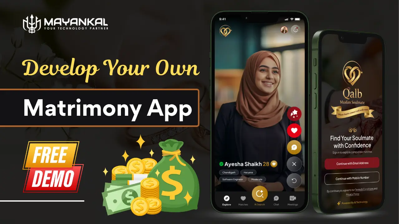 Develop Your Own Matrimony App | 🔴 LIVE DEMO | Mayankal